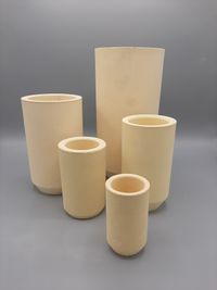 Different sizes of ZrO Crucibles
